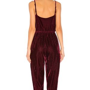 cupcakes and cashmere velvet jumpsuit